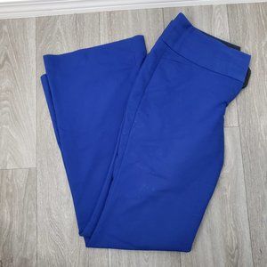 EXPRESS Editor Mid Rise Boot Pant Blue 4 Regular